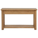  Coaster Furniture Beasley 723329 2-Drawer Wood Console Table - Golden Oak IMAGE 7