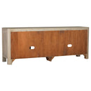  Coaster Furniture Solano 723483 71-inch 2-door TV Stand Media Console - Weathered Mango IMAGE 13