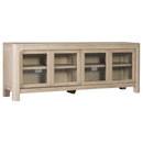  Coaster Furniture Solano 723483 71-inch 2-door TV Stand Media Console - Weathered Mango IMAGE 2
