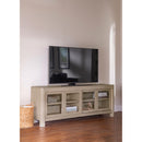  Coaster Furniture Solano 723483 71-inch 2-door TV Stand Media Console - Weathered Mango IMAGE 4