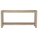  Coaster Furniture Solano 723489 64-inch Entryway Console Sofa Table - Weathered Mango IMAGE 1