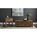  Coaster Furniture Esther 723887 1-drawer Solid Wood End Table - Natural Sheesham IMAGE 7
