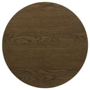  Coaster Furniture Kessler 735998-S2 2-piece Round Sculptural Wood Coffee Table Set - Brown IMAGE 5