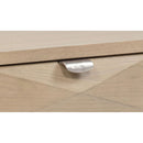  Coaster Furniture Marcelo 736058 Wood Coffee Table with 2 Drawers and Shelf - Light Elm IMAGE 5