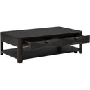  Coaster Furniture Marcelo 736068 Wood Coffee Table with 2 Drawers and Shelf - Coffee IMAGE 3