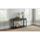  Coaster Furniture Marcelo 736069 Sofa Console Table with 2 Drawers and Shelf - Coffee IMAGE 2