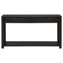  Coaster Furniture Marcelo 736069 Sofa Console Table with 2 Drawers and Shelf - Coffee IMAGE 9