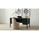  Coaster Furniture Graham 800866 54-inch 4-drawer Double Pedestal Lift Top Computer Desk - Black IMAGE 3