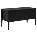  Coaster Furniture Graham 800866 54-inch 4-drawer Double Pedestal Lift Top Computer Desk - Black IMAGE 4