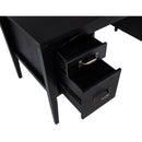  Coaster Furniture Graham 800866 54-inch 4-drawer Double Pedestal Lift Top Computer Desk - Black IMAGE 6
