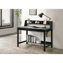  Coaster Furniture Besler 801076 47-inch SmartTop Writing Desk with Shelf - Grey Stone/Black IMAGE 5