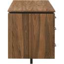  Coaster Furniture Berhalter 801596 6-Drawer Double Pedestal File Computer Desk IMAGE 11
