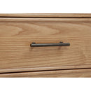  Coaster Furniture Vermes 802061 55-inch 3-drawer Writing Desk with Power Outlet - Light Ash IMAGE 10