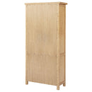  Coaster Furniture Vermes 802063 72-inch 2-door Home Office Cabinet Bookcase - Light Ash IMAGE 12