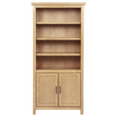  Coaster Furniture Vermes 802063 72-inch 2-door Home Office Cabinet Bookcase - Light Ash IMAGE 13