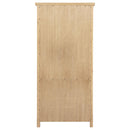  Coaster Furniture Vermes 802063 72-inch 2-door Home Office Cabinet Bookcase - Light Ash IMAGE 8