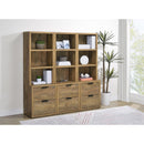  Coaster Furniture Westpark 802693 3-shelf Bookcase USB and Lockable Drawer - Mango IMAGE 11