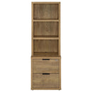  Coaster Furniture Westpark 802693 3-shelf Bookcase USB and Lockable Drawer - Mango IMAGE 12