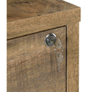  Coaster Furniture Westpark 802693 3-shelf Bookcase USB and Lockable Drawer - Mango IMAGE 9