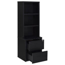  Coaster Furniture Westpark 802703-S3 3-piece Wall Unit Bookcase Set with USB - Black IMAGE 10