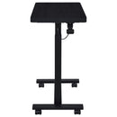  Coaster Furniture Westpark 930300 Pneumatic Adjustable C-Shape Side Table with Casters - Black IMAGE 10