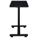  Coaster Furniture Westpark 930300 Pneumatic Adjustable C-Shape Side Table with Casters - Black IMAGE 8