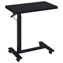  Coaster Furniture Westpark 930300 Pneumatic Adjustable C-Shape Side Table with Casters - Black IMAGE 9