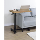  Coaster Furniture Westpark 930301 Pneumatic Adjustable C-Shape Side Table with Casters - Mango IMAGE 6