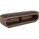  International Furniture Direct Balam IFD4221BEN Wooden Bench IMAGE 1