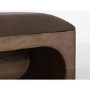  International Furniture Direct Balam IFD4221BEN Wooden Bench IMAGE 4