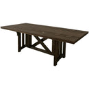  International Furniture Direct Dutton Dining Table with Trestle Base IFD5731TBLTP/IFD5731TBLBA IMAGE 1