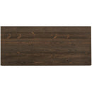  International Furniture Direct Dutton Dining Table with Trestle Base IFD5731TBLTP/IFD5731TBLBA IMAGE 2