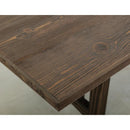  International Furniture Direct Dutton Dining Table with Trestle Base IFD5731TBLTP/IFD5731TBLBA IMAGE 5