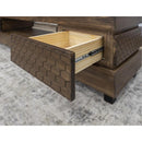  International Furniture Direct Honey TV Stand IFD4211STN80 IMAGE 3