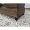 International Furniture Direct Honey TV Stand IFD4211STN80 IMAGE 5