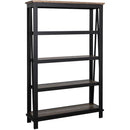  International Furniture Direct Loft Brown Bookshelf IFD6441BKS IMAGE 2