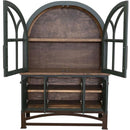  International Furniture Direct Obsidian Buffet & Hutch IFD8531HUTGN IMAGE 2