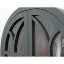  International Furniture Direct Obsidian Buffet & Hutch IFD8531HUTGN IMAGE 3