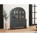  International Furniture Direct Obsidian Buffet & Hutch IFD8531HUTGN IMAGE 6