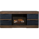  International Furniture Direct Tuxedo Freestanding Electric Fireplace IFD9921EFP70/IFD-EFP26 IMAGE 2