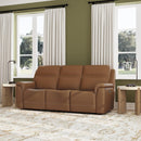 Flexsteel Sawyer Power Reclining Leather Match Sofa 1845-62PH-72773 IMAGE 2