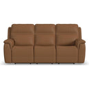  Flexsteel Sawyer Power Reclining Leather Match Sofa 1845-62PH-72773 IMAGE 3
