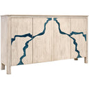  International Furniture Direct Halo Accent Cabinet IFD8521CNSWT IMAGE 2
