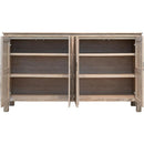  International Furniture Direct Halo Accent Cabinet IFD8521CNSWT IMAGE 3