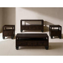  International Furniture Direct Oslo Sofa Table IFD6531SFTBK IMAGE 2