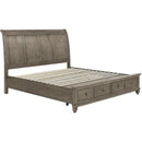  Liberty Furniture Industries Inc. Twin Lakes King Platform Bed with Storage 104G-BR-KSB IMAGE 2