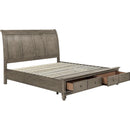  Liberty Furniture Industries Inc. Twin Lakes King Platform Bed with Storage 104G-BR-KSB IMAGE 6