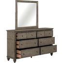  Liberty Furniture Industries Inc. Twin Lakes 6-Drawer Dresser with Mirror 104G-BR-DM IMAGE 5