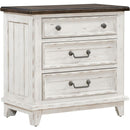  Liberty Furniture Industries Inc. River Place 3-Drawer Nightstand 237-BR61 IMAGE 1
