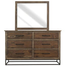  International Furniture Direct Dresser Mirrors Dresser Mirrors IFD1171MIR IMAGE 2